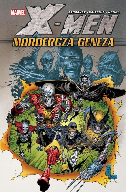 okładka X-Men - Mordercza geneza Marvel Classic książka | Ed Brubaker