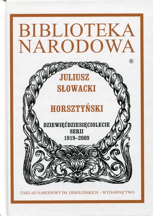 okładka Horsztyński książka | Juliusz Słowacki