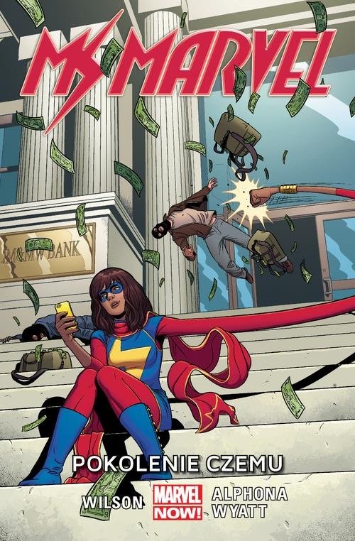 okładka Ms Marvel Tom 2 Pokolenie Czemuksiążka |  | G.Willow Wilson, Jacob Wyatt, Adrian Alphona