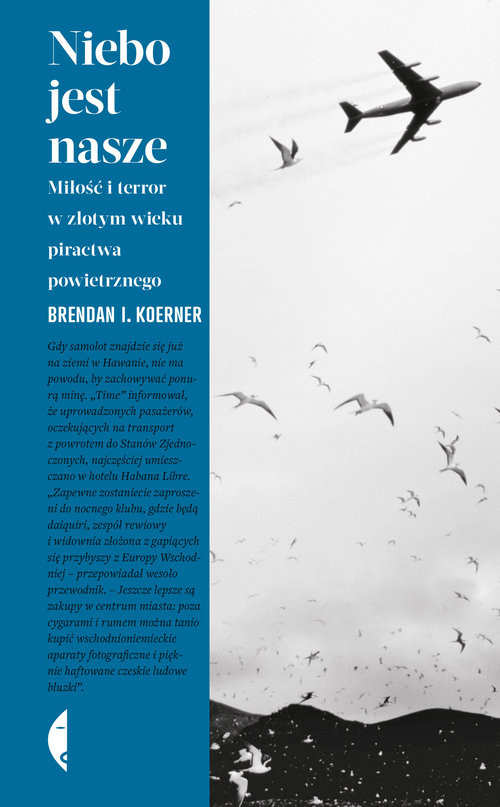 okładka Niebo jest nasze Miłość i terror w złotym wieku piractwa powietrznego książka | Brendan I. Koerner