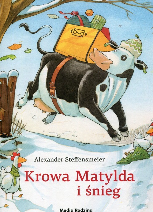 okładka Krowa Matylda i śnieg książka | Alexander Steffensmeier