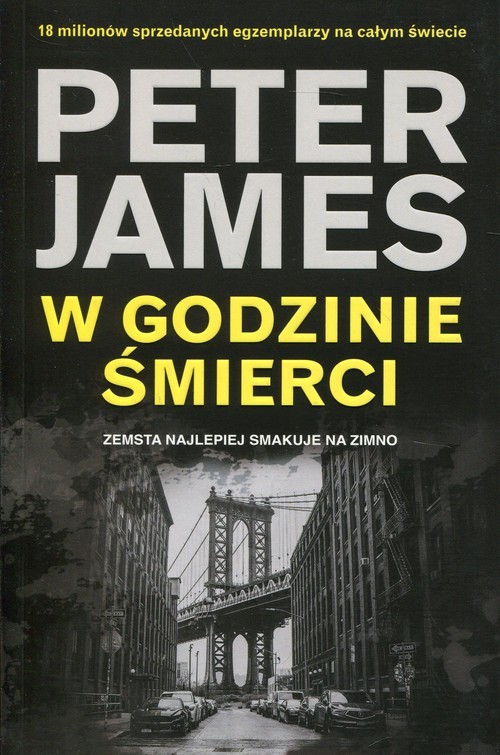 okładka W godzinie śmierci Zemsta najlepiej smakuje na zimno książka | Peter James