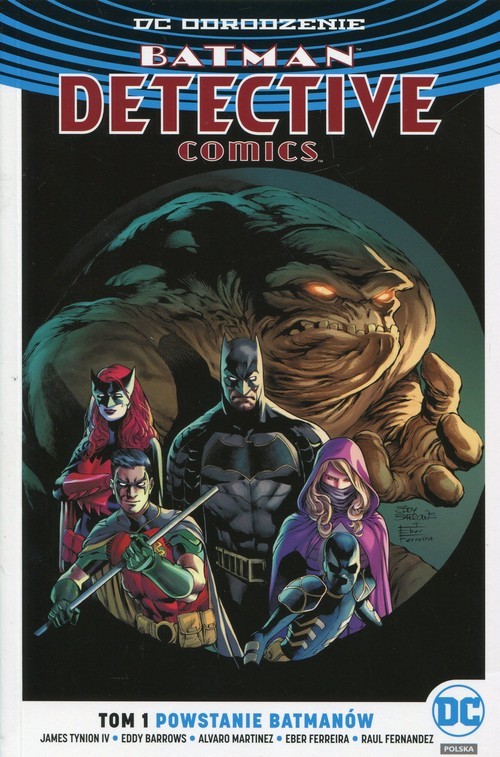 okładka Batman Detective Comics Tom 1 Powstanie Batmanówksiążka |  | James Tynion IV, Eddy Barrows, Alvaro Martinez