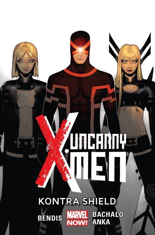 okładka Uncanny X-Men Tom 4 Kontra Shield książka | Brian Michael Bendis, Chris Bachalo, Kris Anka