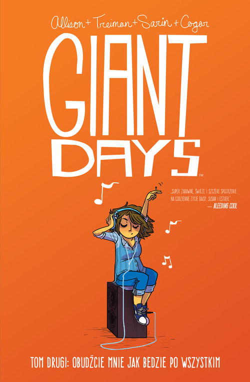 okładka Giant Days Tom 2 książka | John Allison, Treiman, Swin, Allison, Treiman, Swin,