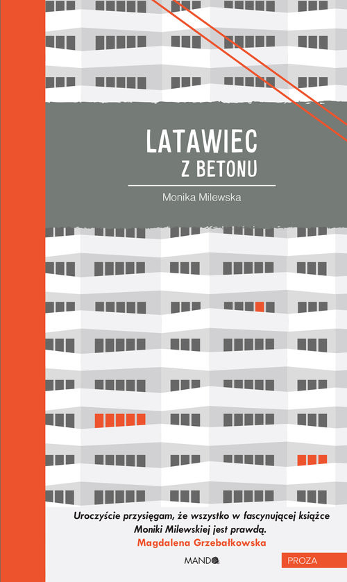 okładka Latawiec z betonu książka | Milewska Monika