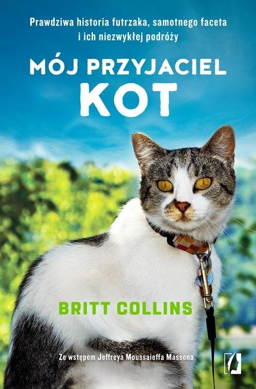 okładka Mój przyjaciel kot Prawdziwa historia futrzaka, samotnego faceta i ich niezwykłej podróży książka | Britt Collins
