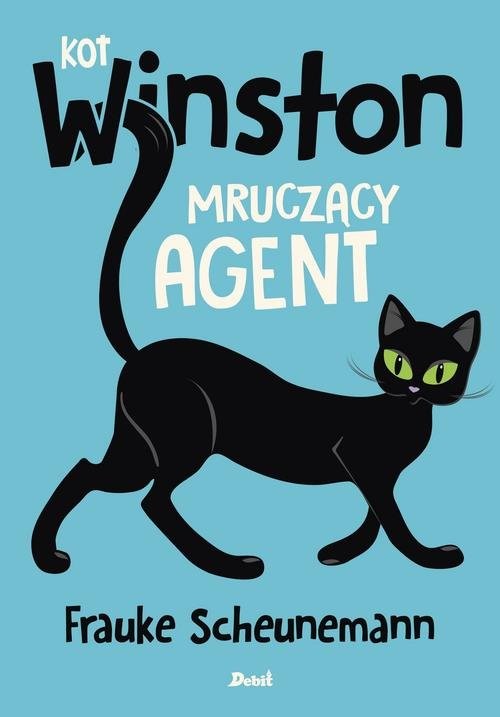 okładka Kot Winston Mruczący agent książka | Scheunemann Frauke