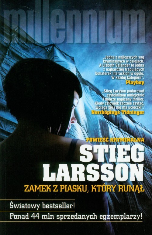 okładka Zamek z piasku, który runął książka | Stieg Larsson