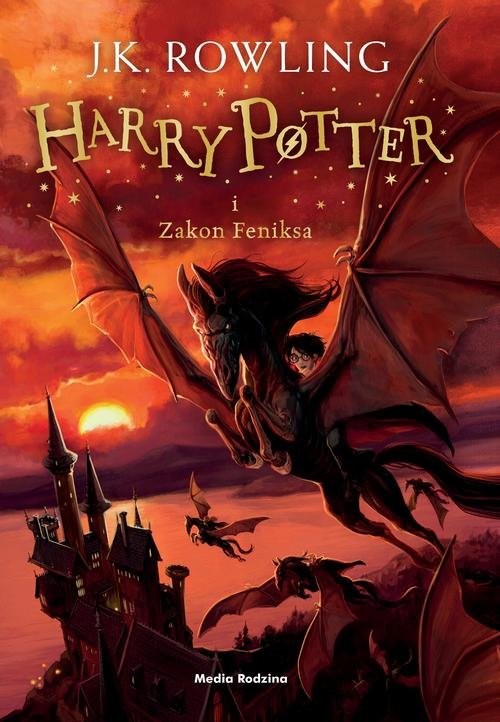 okładka Harry Potter i Zakon Feniksa książka | J.K. Rowling