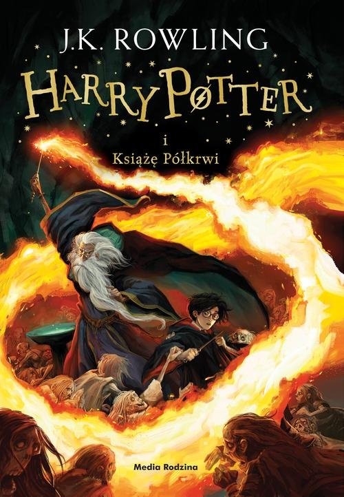 okładka Harry Potter i Książę Półkrwi książka | J.K. Rowling