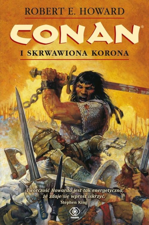 okładka Conan i skrwawiona korona książka | Robert E. Howard
