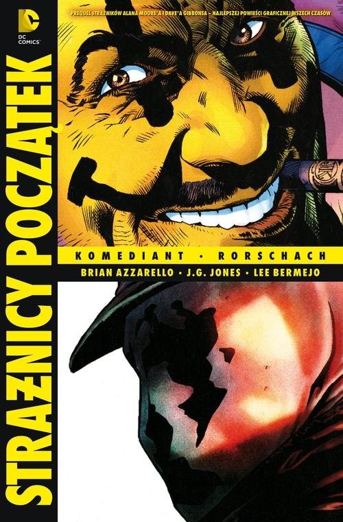 okładka Strażnicy Początek Komediant Rorschach Tom 2 książka | Brian Azzarello