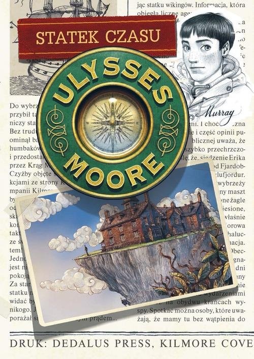 okładka Ulysses Moore 13 Statek czasu książka | Pierdomenico Baccalario