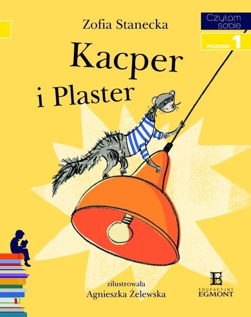 okładka Kacper i Plaster Poziom 1 książka | Zofia Stanecka