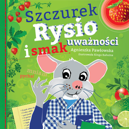 okładka Szczurek Rysio i smak uważności książka | Agnieszka Pawłowska