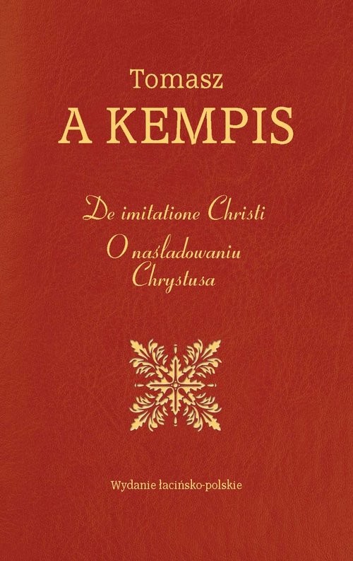 okładka De imitatione Christi O naśladowaniu Chrystusa książka | Tomasz à Kempis