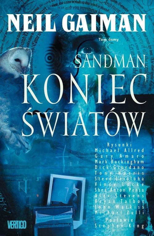 okładka Sandman Tom 8 Koniec światów książka | Neil Gaiman