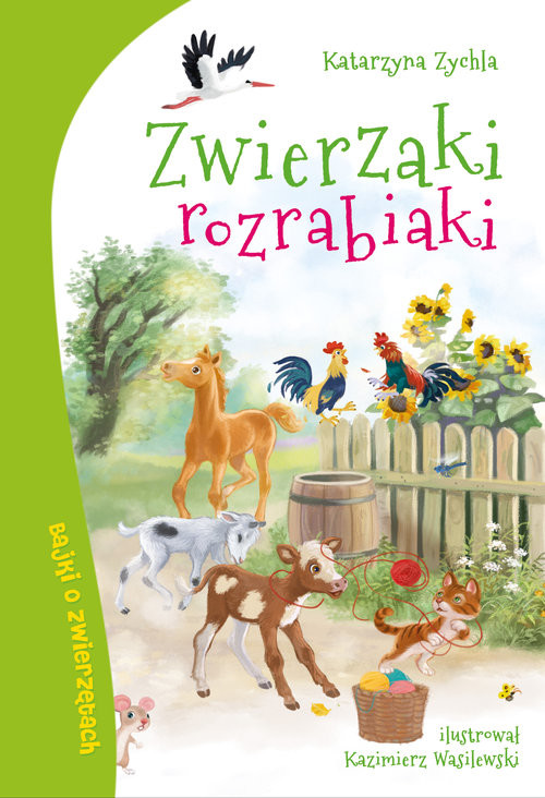 okładka Zwierzaki rozrabiaki książka | Katarzyna Zychla