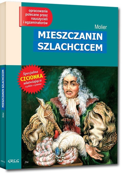 okładka Mieszczanin szlachcicem Wydanie z opracowaniem książka | Molier