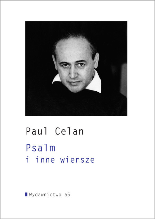 okładka Psalm i inne wiersze książka | Celan Paul