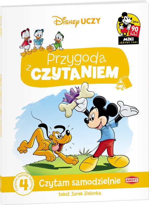 okładka Disney Uczy Przygoda z czytaniem Mickey Mouse Czytam samodzielnie poziom 4 Czytanie metodą sylabowąksiążka |  | Jurek Zielonka