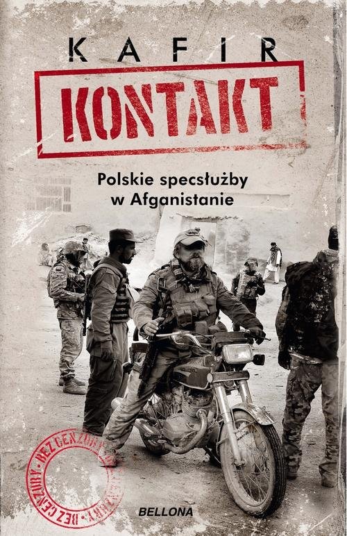 okładka Kontakt Polskie specsłużby w Afganistanie książka | Kafir