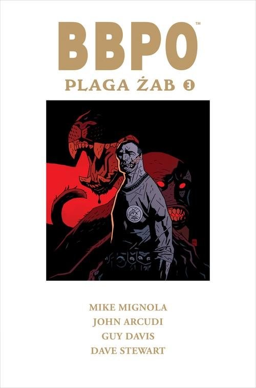 okładka BBPO Plaga żab Tom 3 książka | Mike Mignola, John Arcudi