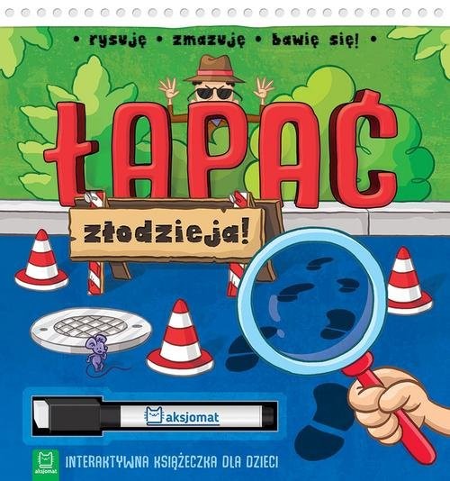 okładka Łapać złodzieja Interaktywna książeczka dla dzieciksiążka |  | 
