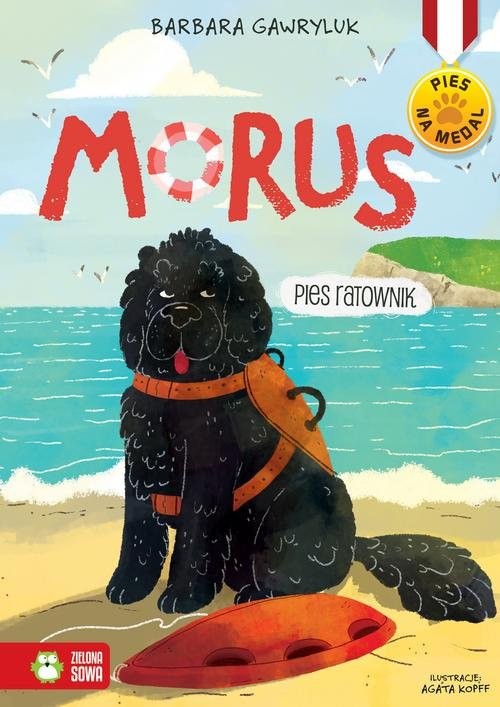 okładka Morus Pies ratownik książka | Barbara Gawryluk