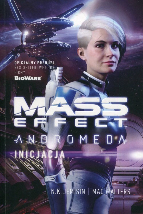 okładka Mass Effect Anromeda Inicjacja książka | N.K. Jemisin, Mac Walters