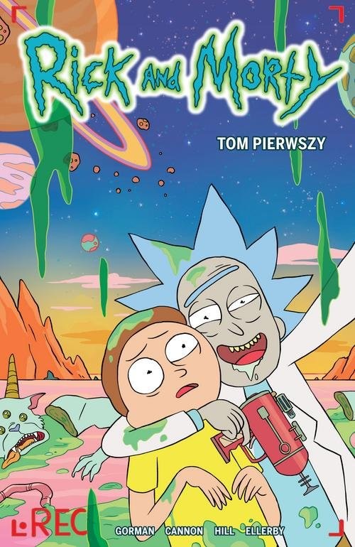 okładka Rick i Morty Tom 1 książka | Zac Gorman