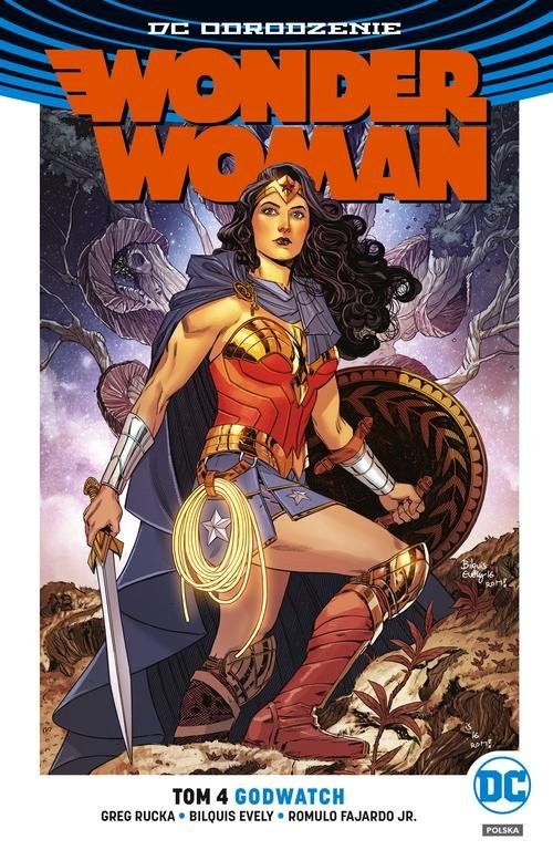 okładka Wonder Woman Tom 4 Godwatch książka | Greg Rucka