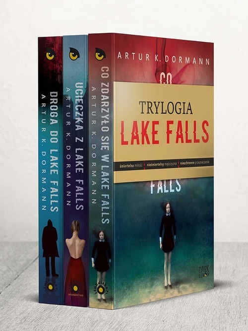 okładka Co zdarzyło się w Lake Falls / Ucieczka z Lake Falls / Droga do Lake Falls Pakiet książka | Artur K. Dormann
