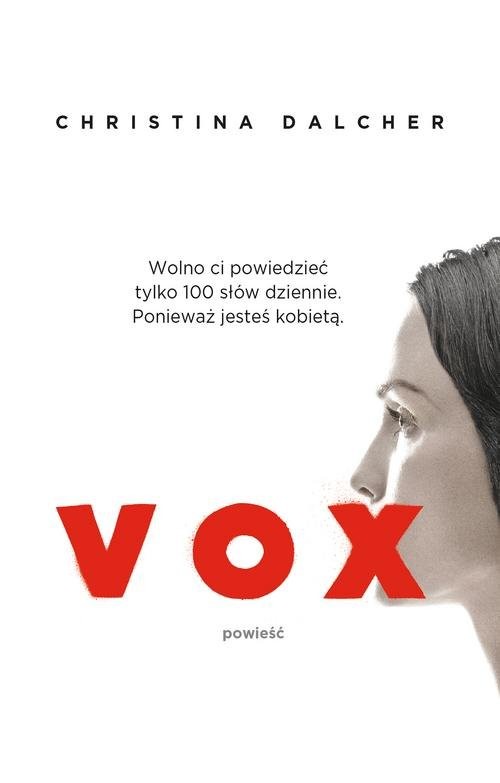 okładka Vox książka | Christina Dalcher