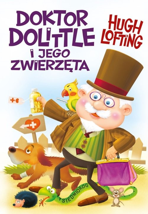 okładka Doktor Dolittle i jego zwierzęta książka | Lofting Hugo
