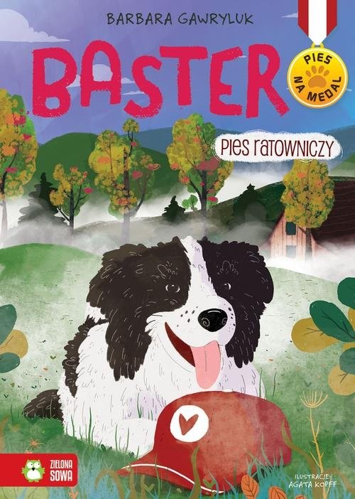 okładka Pies na medal Baster Pies ratowniczy Tom 6 książka | Barbara Gawryluk