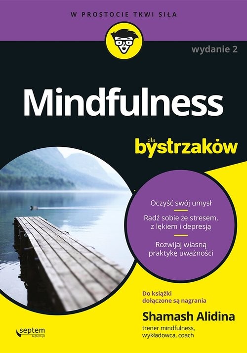 okładka Mindfulness dla bystrzaków książka | Shamash Alidina