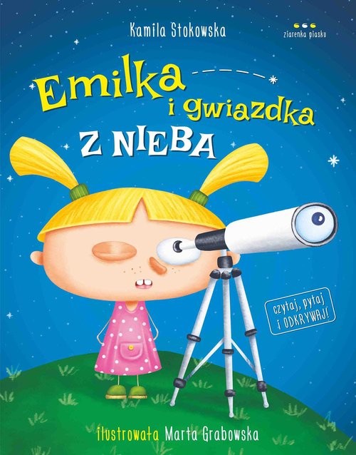 okładka Emilka i gwiazdka z nieba książka | Stokowska Kamila