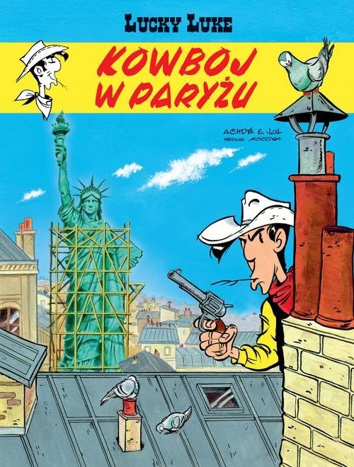 okładka Lucky Luke Kowboj w Paryżu książka