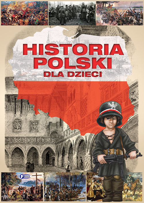 okładka Historia Polski dla dzieci książka