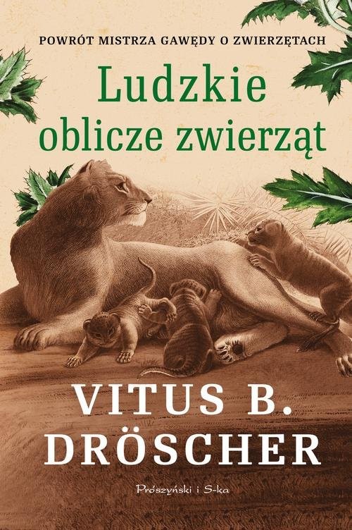 okładka Ludzkie oblicze zwierząt książka | Vitus B. Dröscher