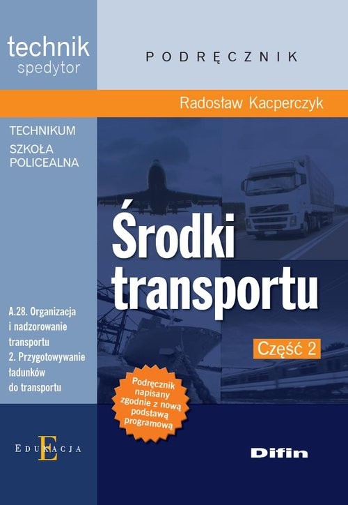 okładka Środki transportu Część 2 książka | Radosław Kacperczyk