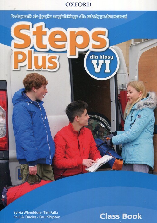 okładka Steps Plus 6 Podręcznik + CD Szkoła podstawowa książka | Sylvia Wheeldon, Tim Falla, Paul A. Davies