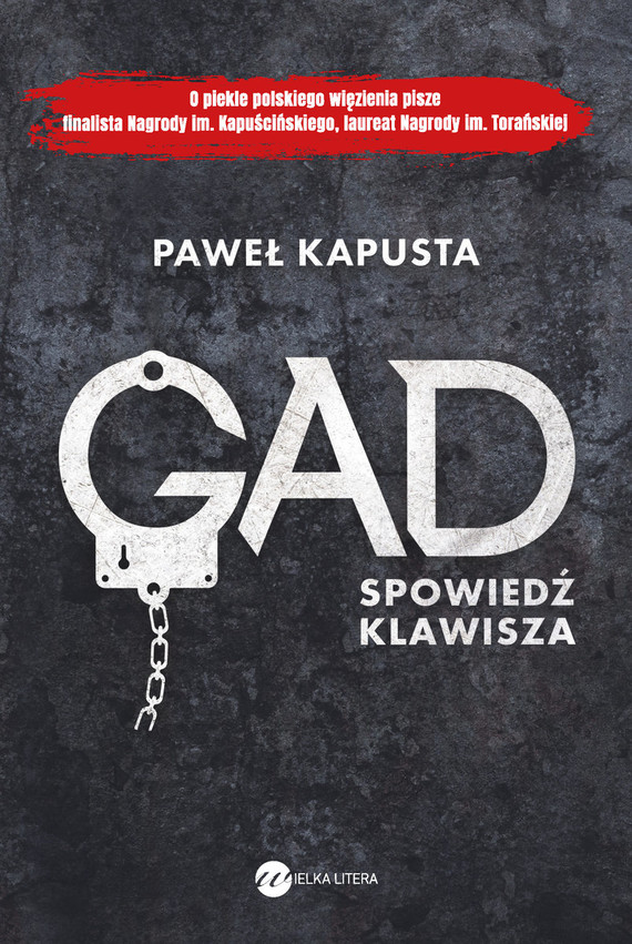 okładka Gad Spowiedź klawisza książka | Kapusta Paweł