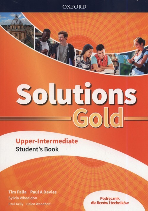 okładka Solutions Gold Upper-Intermediate Podręcznik Szkoła ponadpodstawowa i ponadgimnazjalna książka | Tim Falla, Paul A. Davies