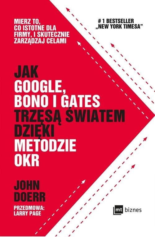 okładka Jak Google Bono i Gates trzęsą światem dzięki metodzie OKR Mierz to, co istotne dla firmy, i skutecznie zarządzaj celami książka | Doerr John