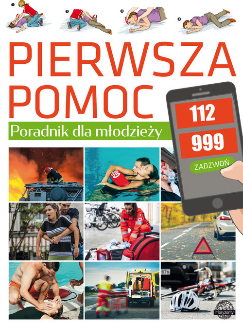 okładka Pierwsza pomoc Poradnik dla młodzieży książka | Krzysztof Ulanowski