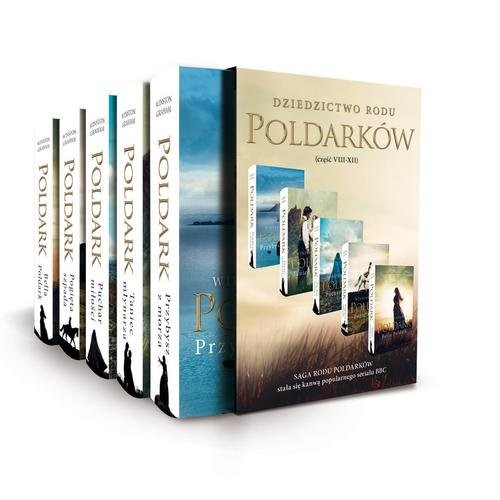 okładka Pakiet Poldark Część 8-12 książka | Winston Graham