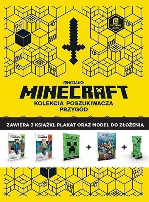 okładka Minecraft Kolekcja poszukiwacza przygódksiążka |  | Stephanie Milton, Kempshall Paddy, McComb David